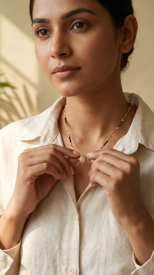 Premium Daily Wear Lightweight Gold Mangalsutra