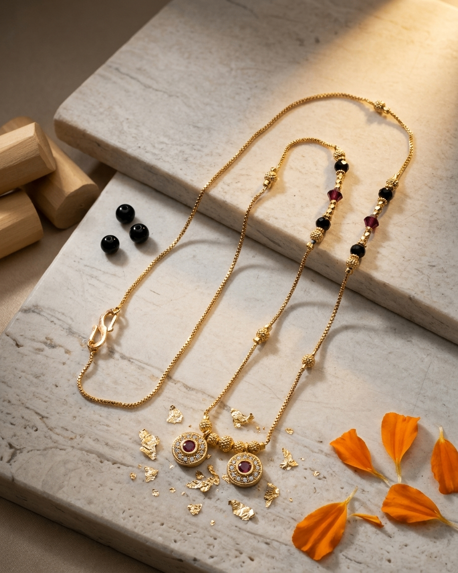 Premium Daily Wear Lightweight Gold Mangalsutra
