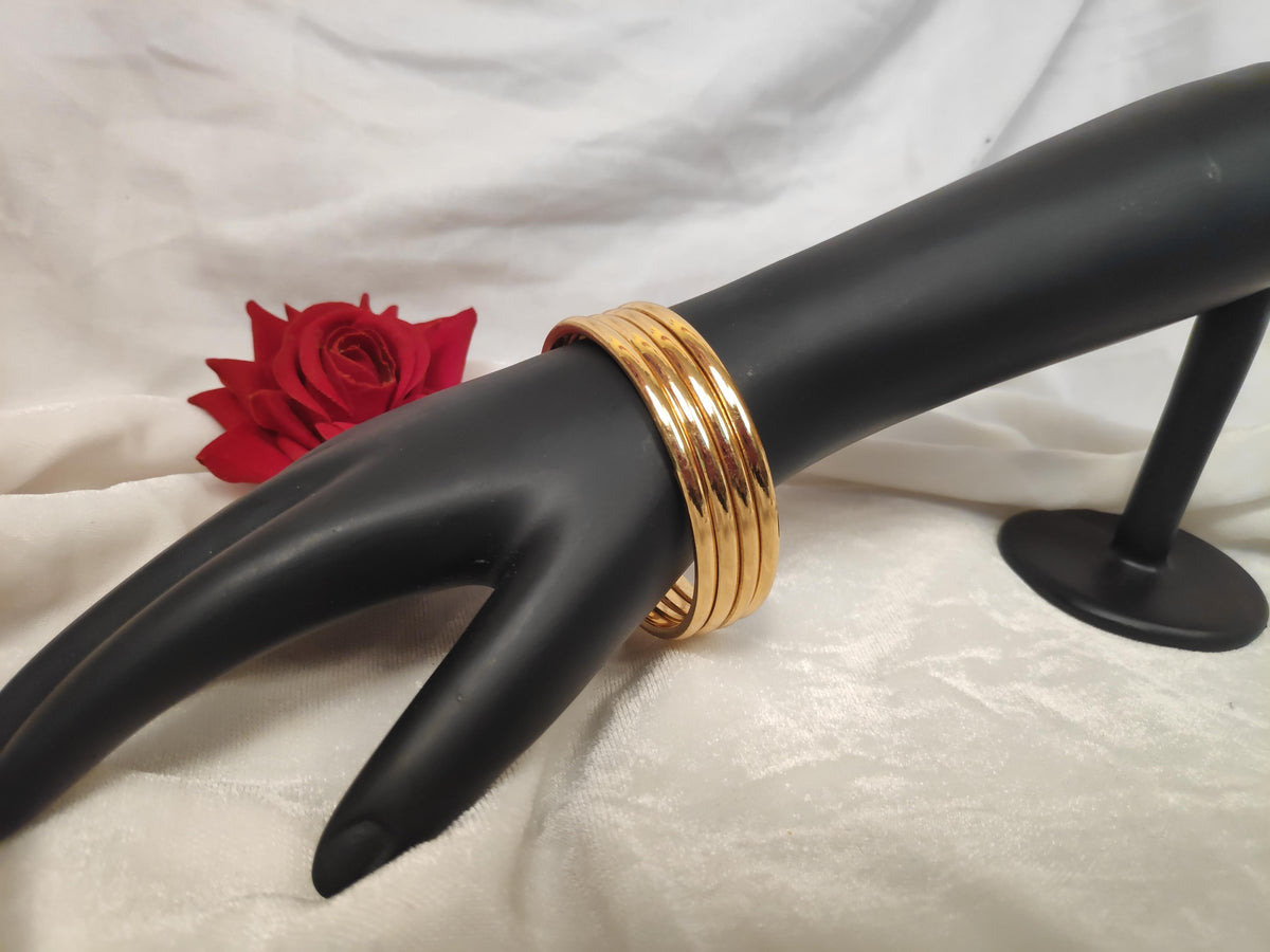 1 Gram Gold Plated Traditional Bangles for Women
