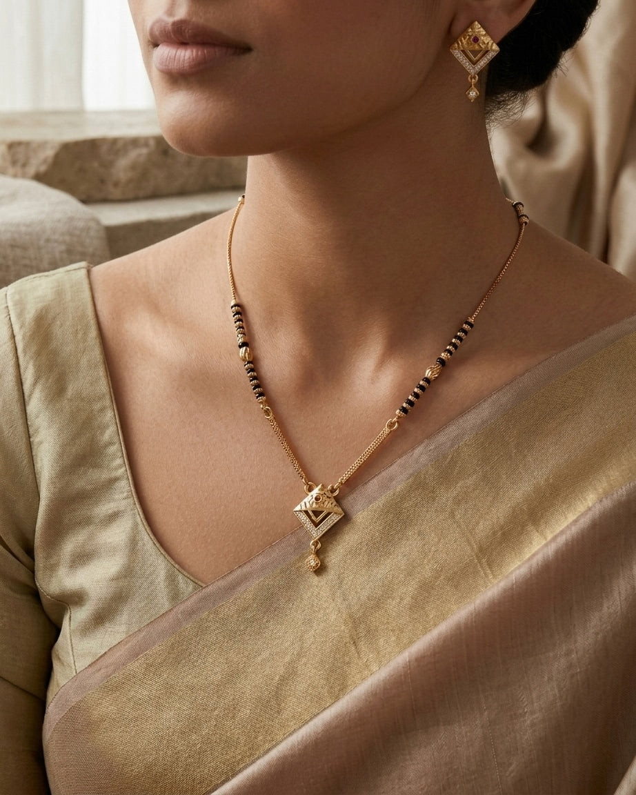 Premium Daily Wear Lightweight Gold Mangalsutra