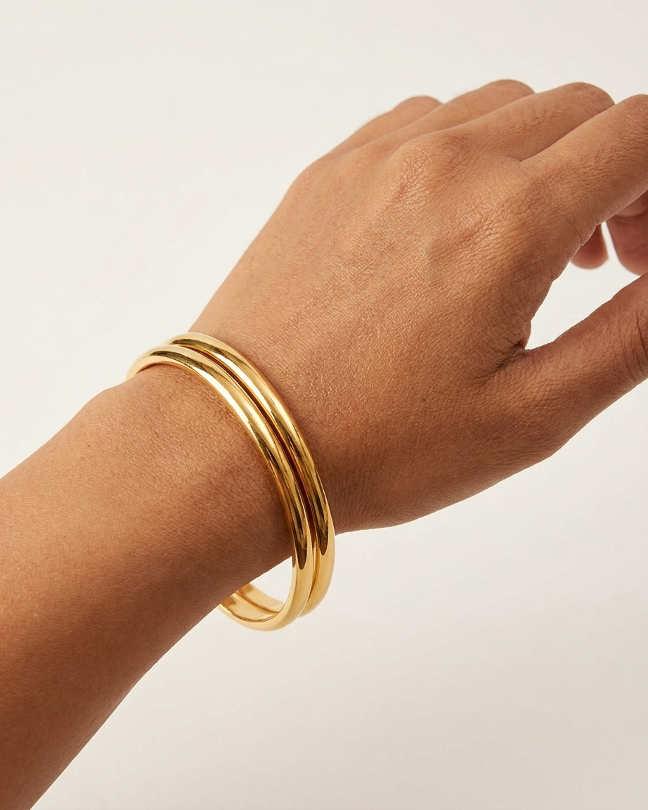 1 Gram Gold Plated Traditional Bangles for Women