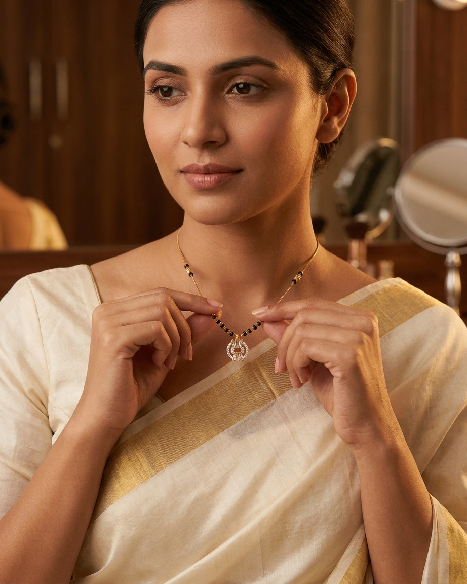 Premium Daily Wear Lightweight Gold Mangalsutra