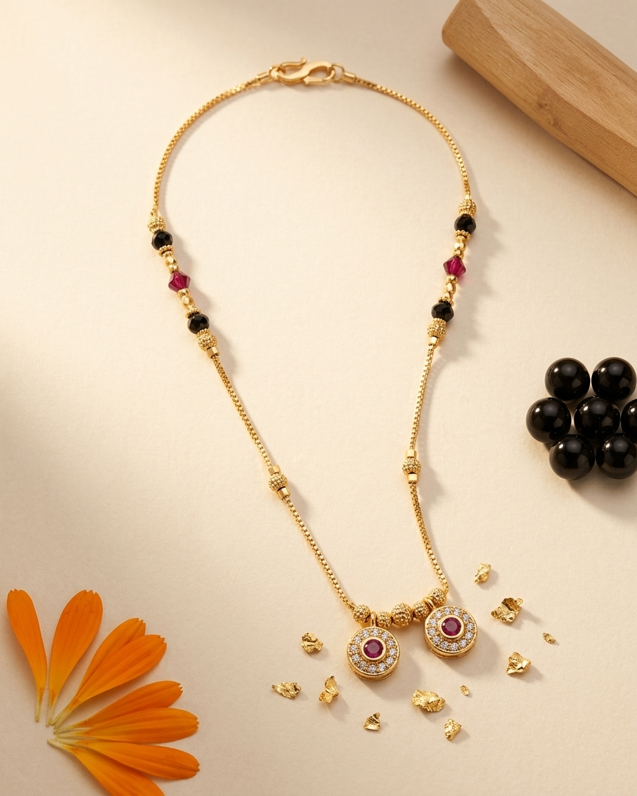 Premium Daily Wear Lightweight Gold Mangalsutra