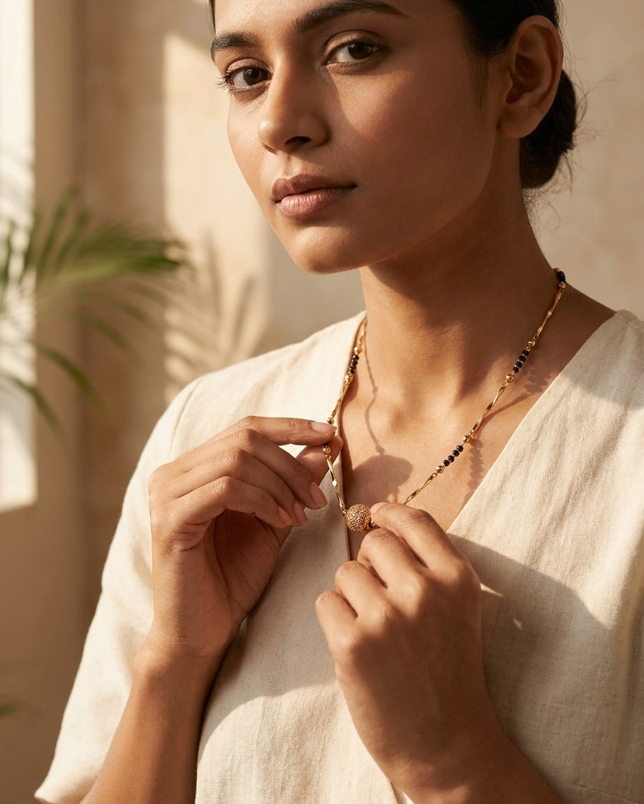 Premium Daily Wear Lightweight Gold Mangalsutra