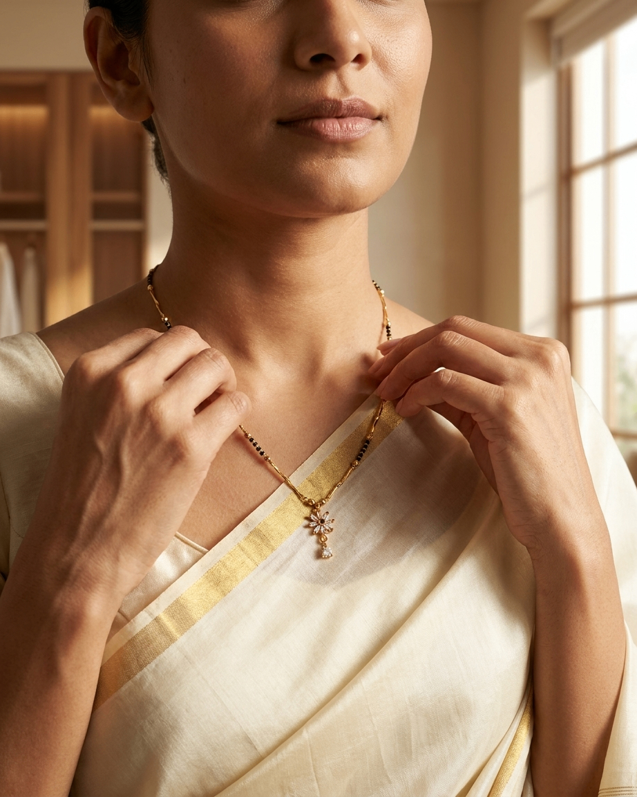 Premium Daily Wear Lightweight Gold Mangalsutra